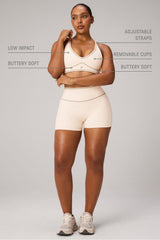 PURELUXE LONGLINE LOW IMPACT BRA