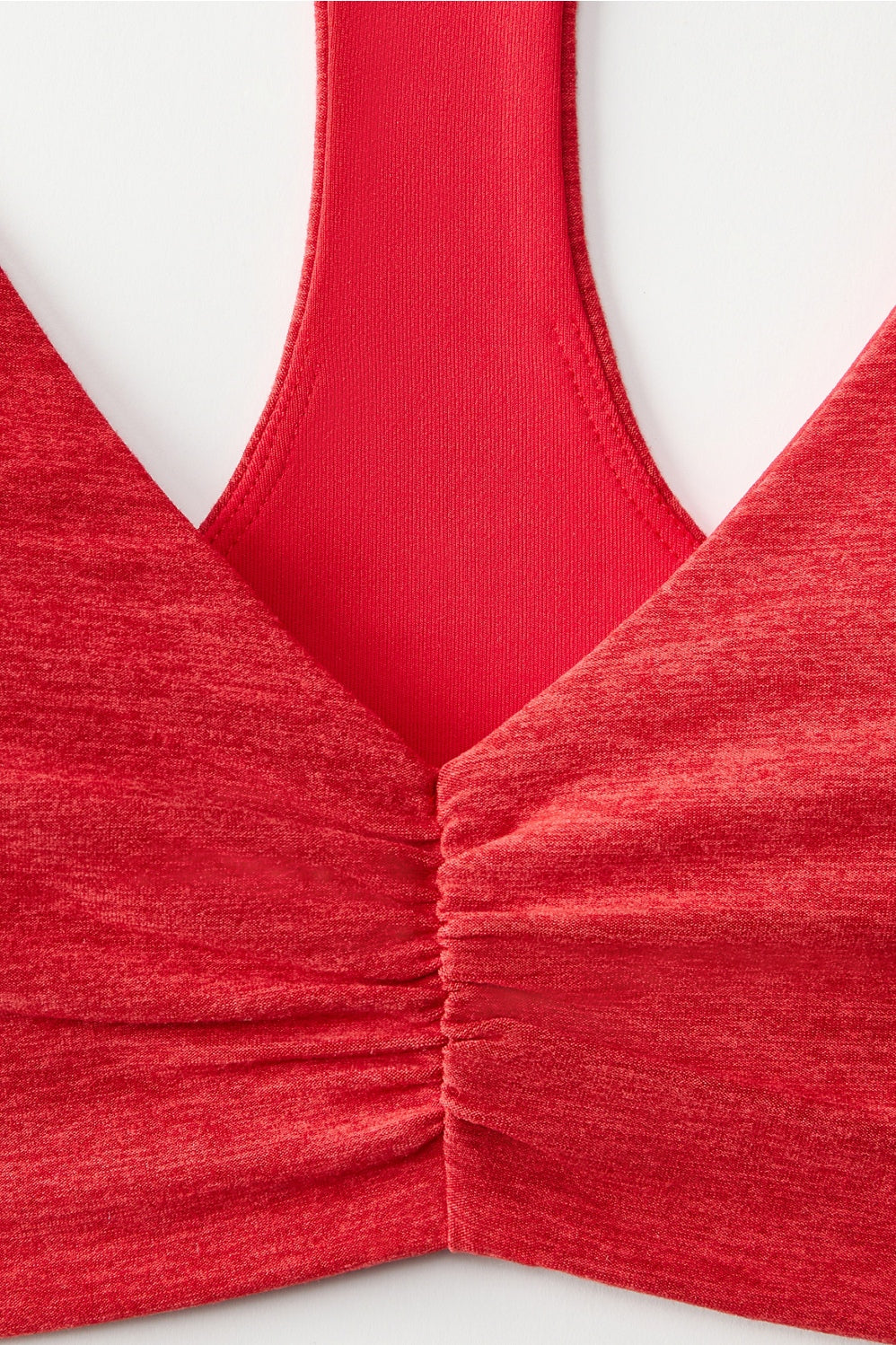 HEATHERFLEX RUCHED BRA