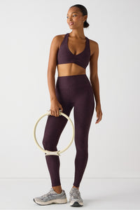 HEATHERFLEX RUCHED BRA