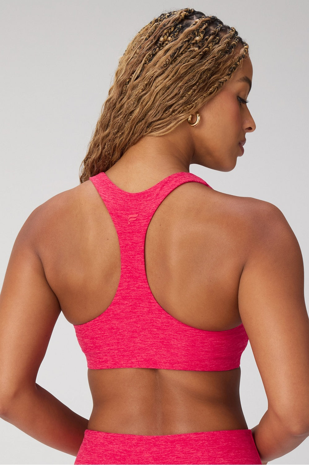 HEATHERFLEX RUCHED BRA