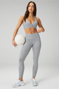 HEATHERFLEX RUCHED BRA