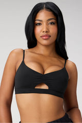 PURELUXE KEYHOLE LOW IMPACT BRA