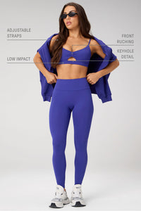 PURELUXE KEYHOLE LOW IMPACT BRA