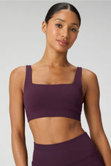 SLEEK SEAMLESS SQUARE NECK LOW IMPACT BRA