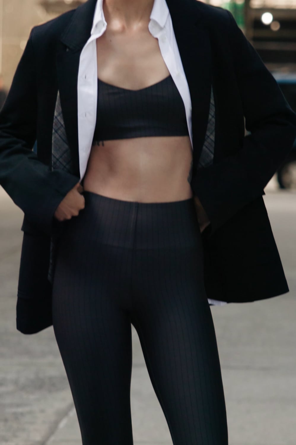 PINSTRIPE BRA