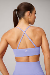 SEAMLESS V-NECK LOW IMPACT BRA