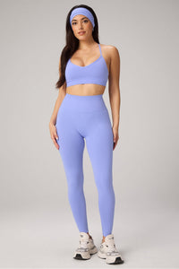 SEAMLESS V-NECK LOW IMPACT BRA
