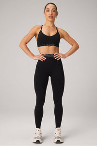 SEAMLESS V-NECK LOW IMPACT BRA