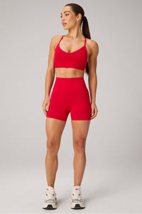 SEAMLESS V-NECK LOW IMPACT BRA