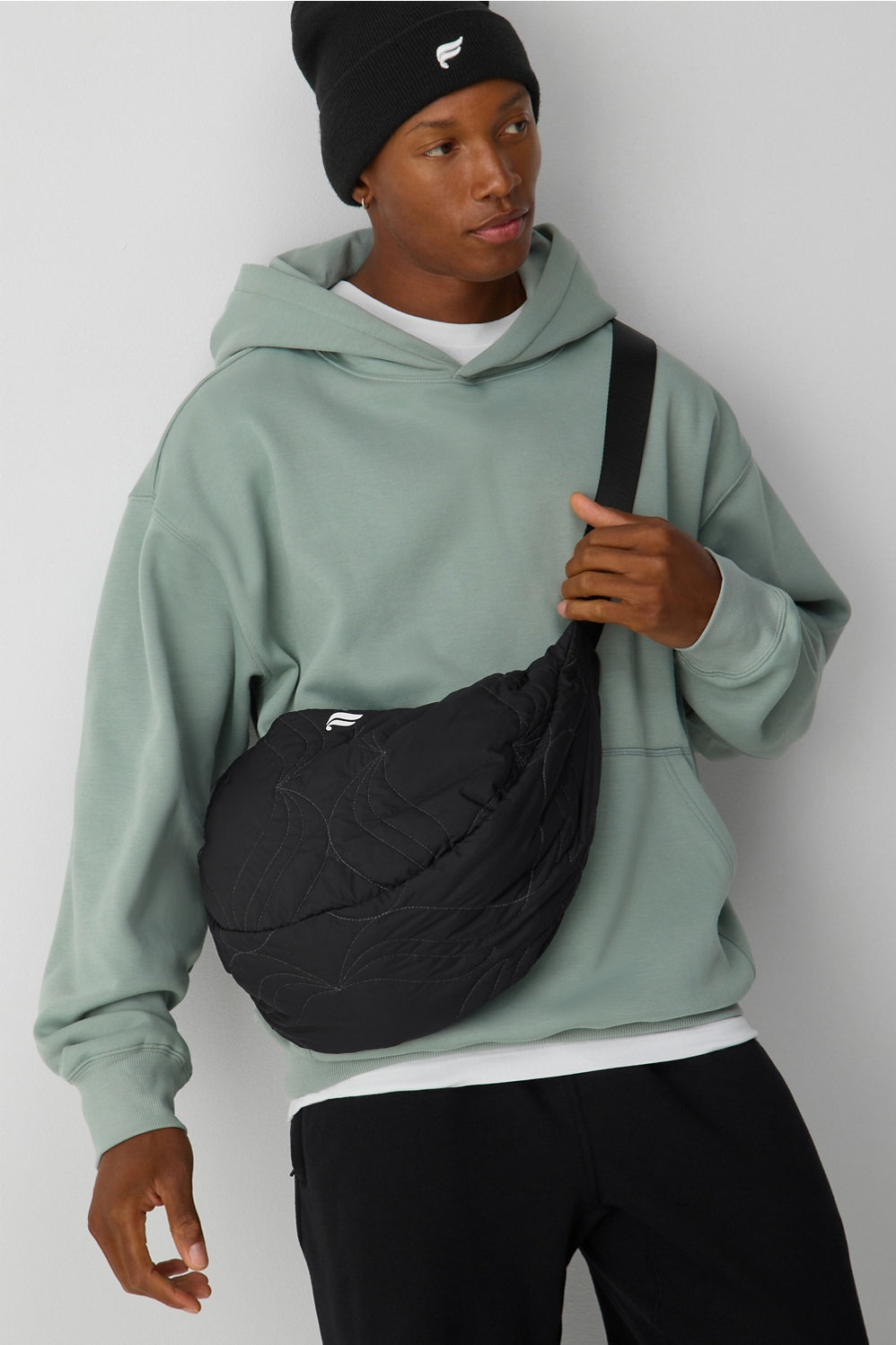 THE QUILTED LARGE SLING BAG