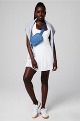 HOT SHOT PLEATED CLASSIC MINI DRESS