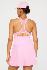 HOT SHOT PLEATED DRESS- SHORT