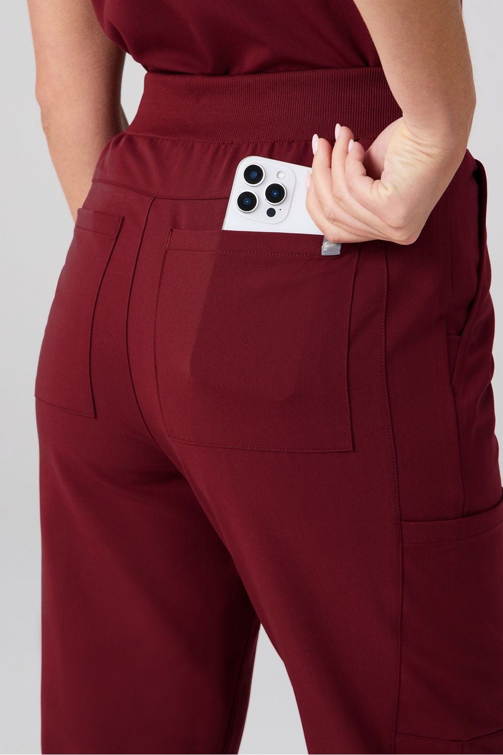 High-Rise On-Call Scrub Jogger
