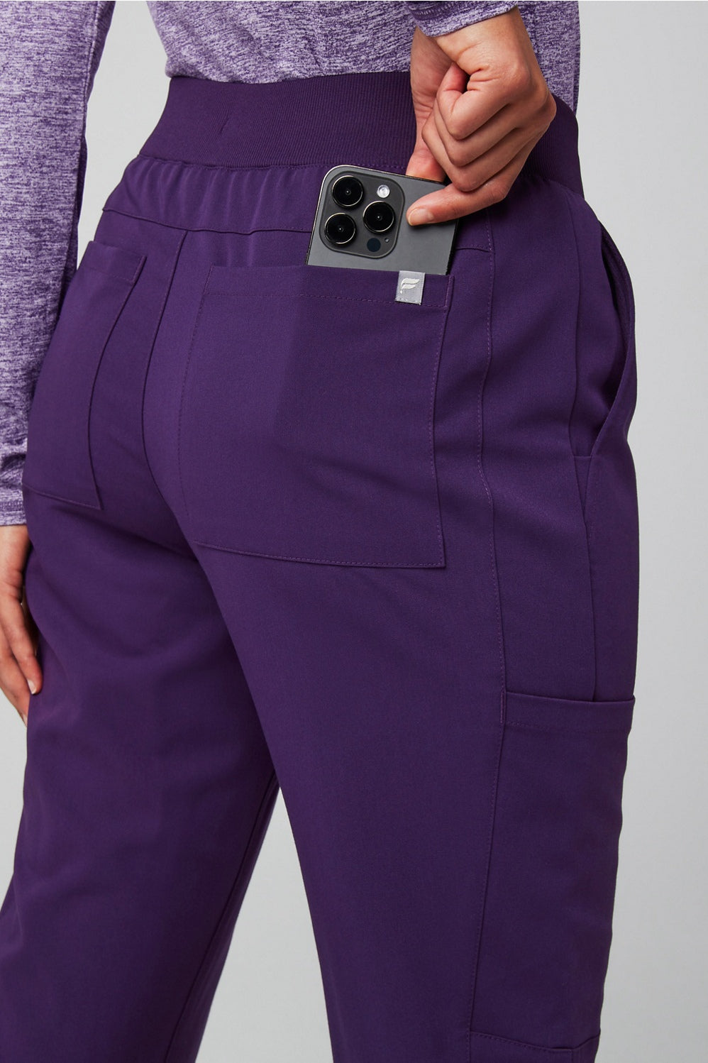 High-Rise On-Call Scrub Jogger