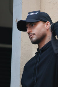 THE FUNDAMENTAL TRUCKER HAT DNA STRIPE 