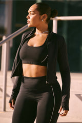 PERFECT STORM CROPPED TRAIN JACKET