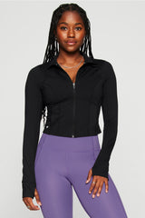 PERFECT STORM CROPPED TRAIN JACKET
