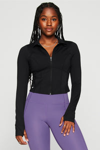 PERFECT STORM CROPPED TRAIN JACKET