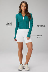 PERFECT STORM CROPPED TRAIN JACKET