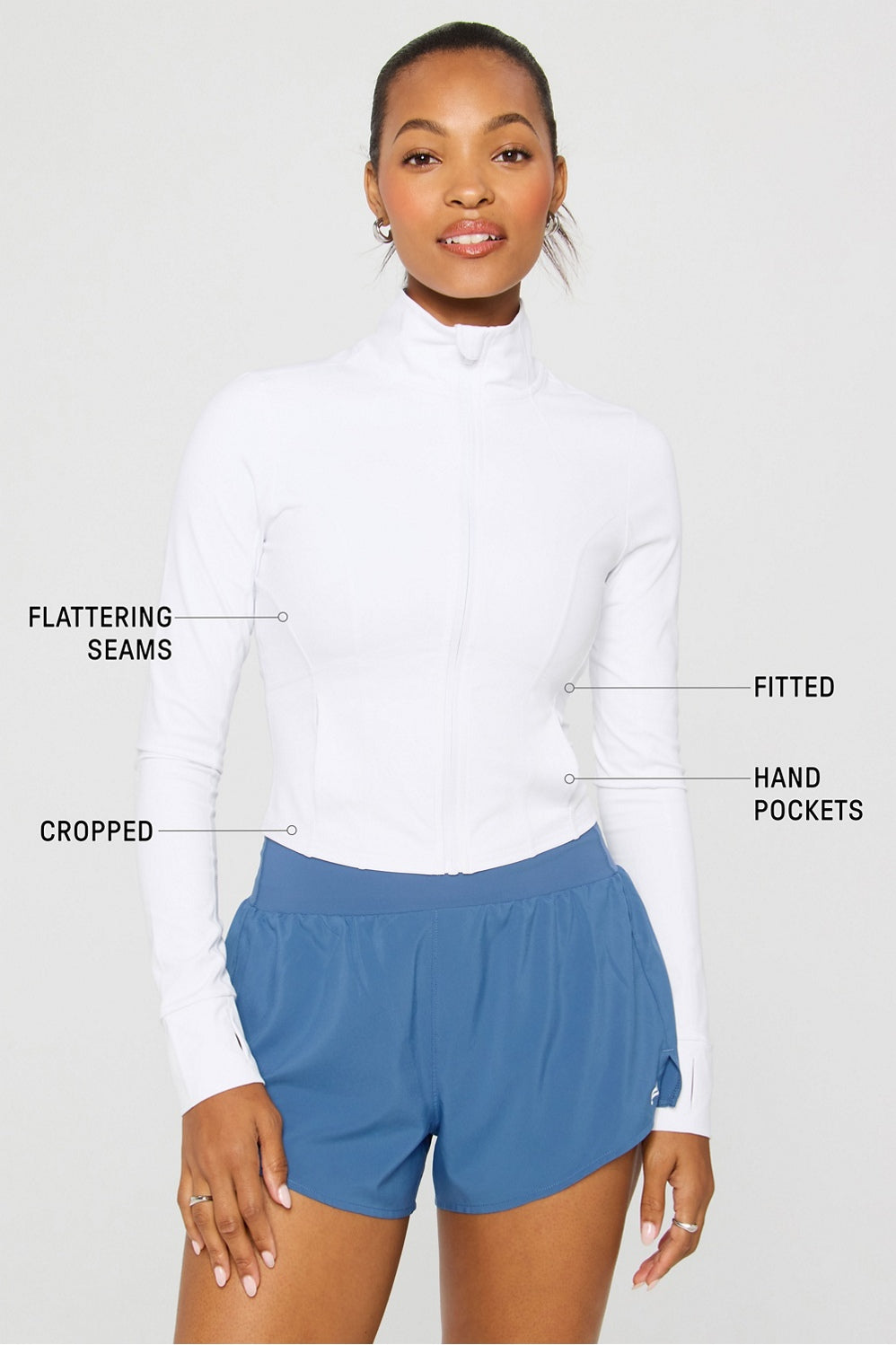 PERFECT STORM CROPPED TRAIN JACKET