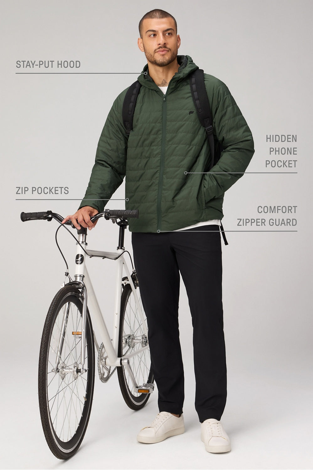 THE COMMUTER LIGHT FILL JACKET