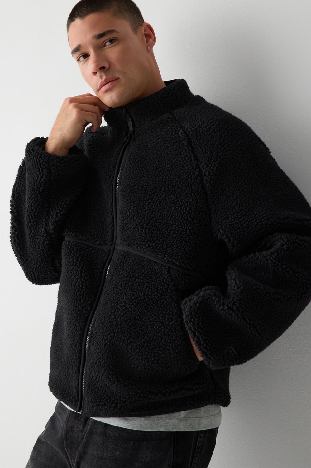 THE SUMMIT HIGH PILE FLEECE JACKET