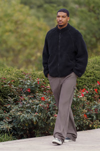 THE SUMMIT HIGH PILE FLEECE JACKET