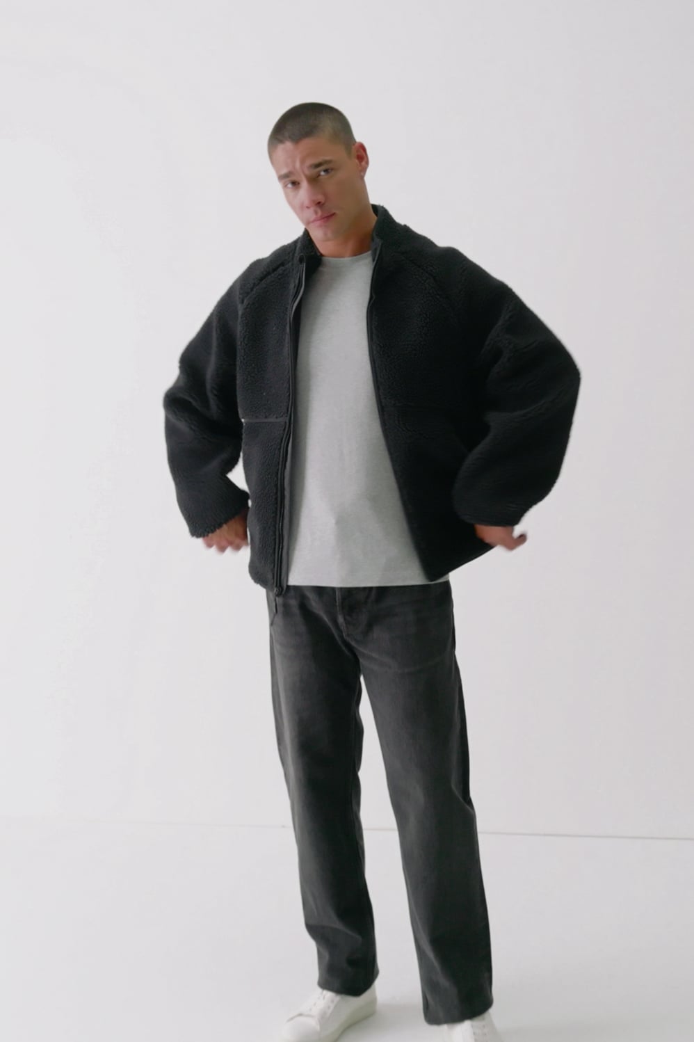THE SUMMIT HIGH PILE FLEECE JACKET