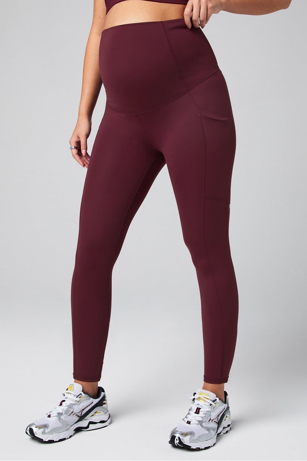 PURELUXE HIGH-WAISTED MATERNITY LEGGING