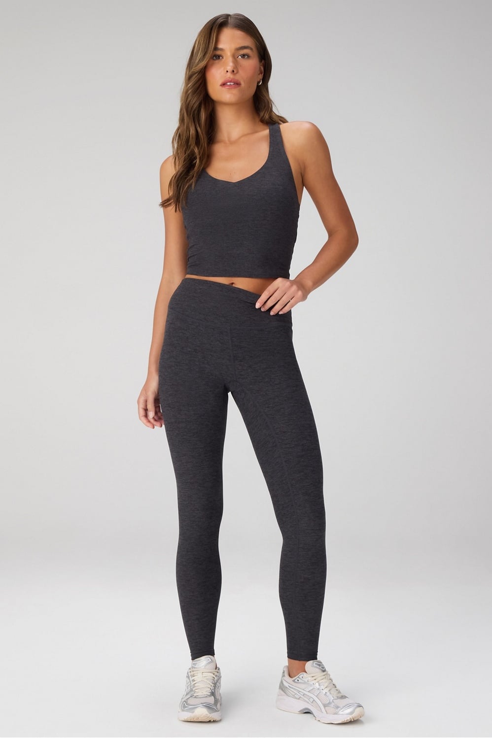HEATHERFLEX HIGH- WAISTED TLC LEGGING