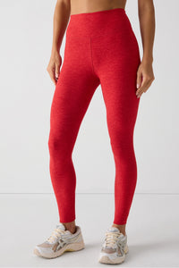 HEATHERFLEX HIGH-WAISTED TLC LEGGING-SHORT
