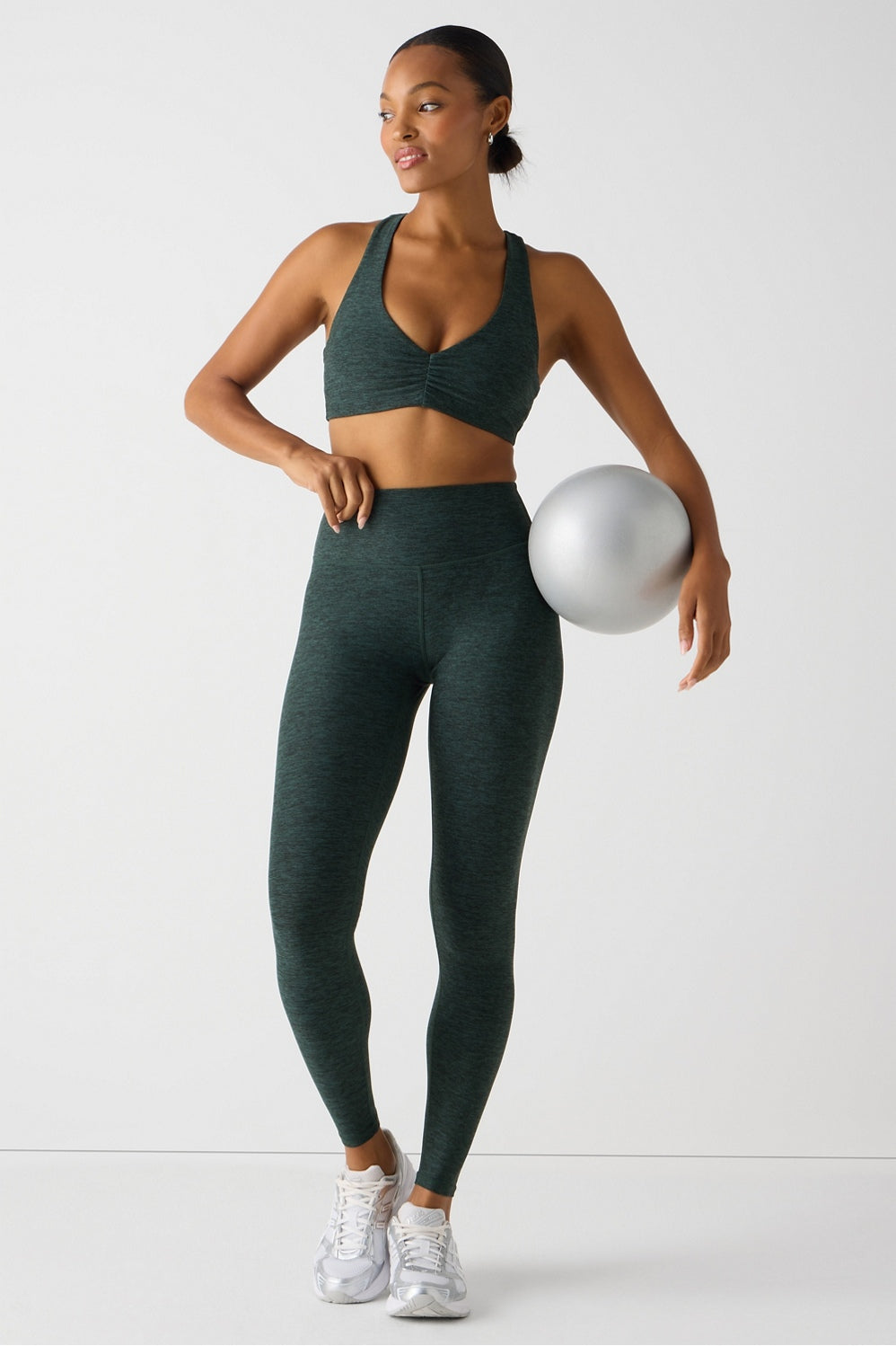 HEATHERFLEX HIGH- WAISTED TLC LEGGING