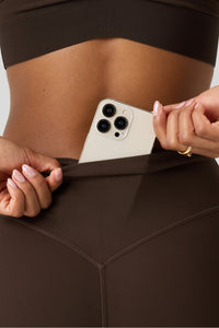 THE NO-SEAM PURELUXE TLC LEGGING-SHORT