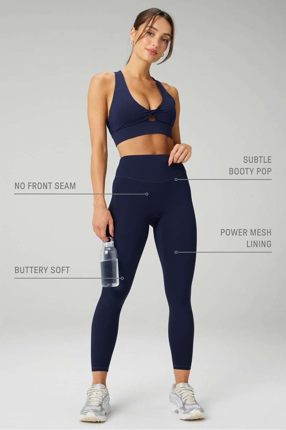 THE NO-SEAM PURELUXE TLC LEGGING-SHORT