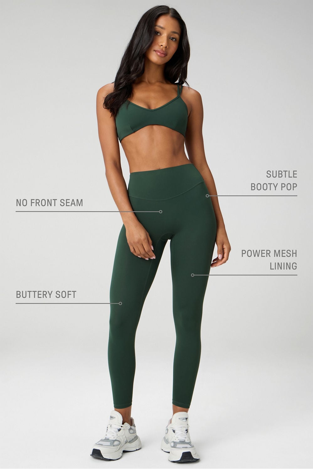 THE NO-SEAM PURELUXE TLC LEGGING-SHORT