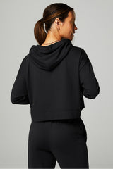 CLOUD JERSEY CROPPED HOODIE