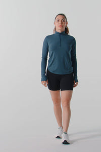 FEATHER TECH+HALF-ZIP TOP