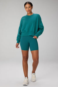 YEAR ROUND TERRY CREW NECK SWEATSHIRT