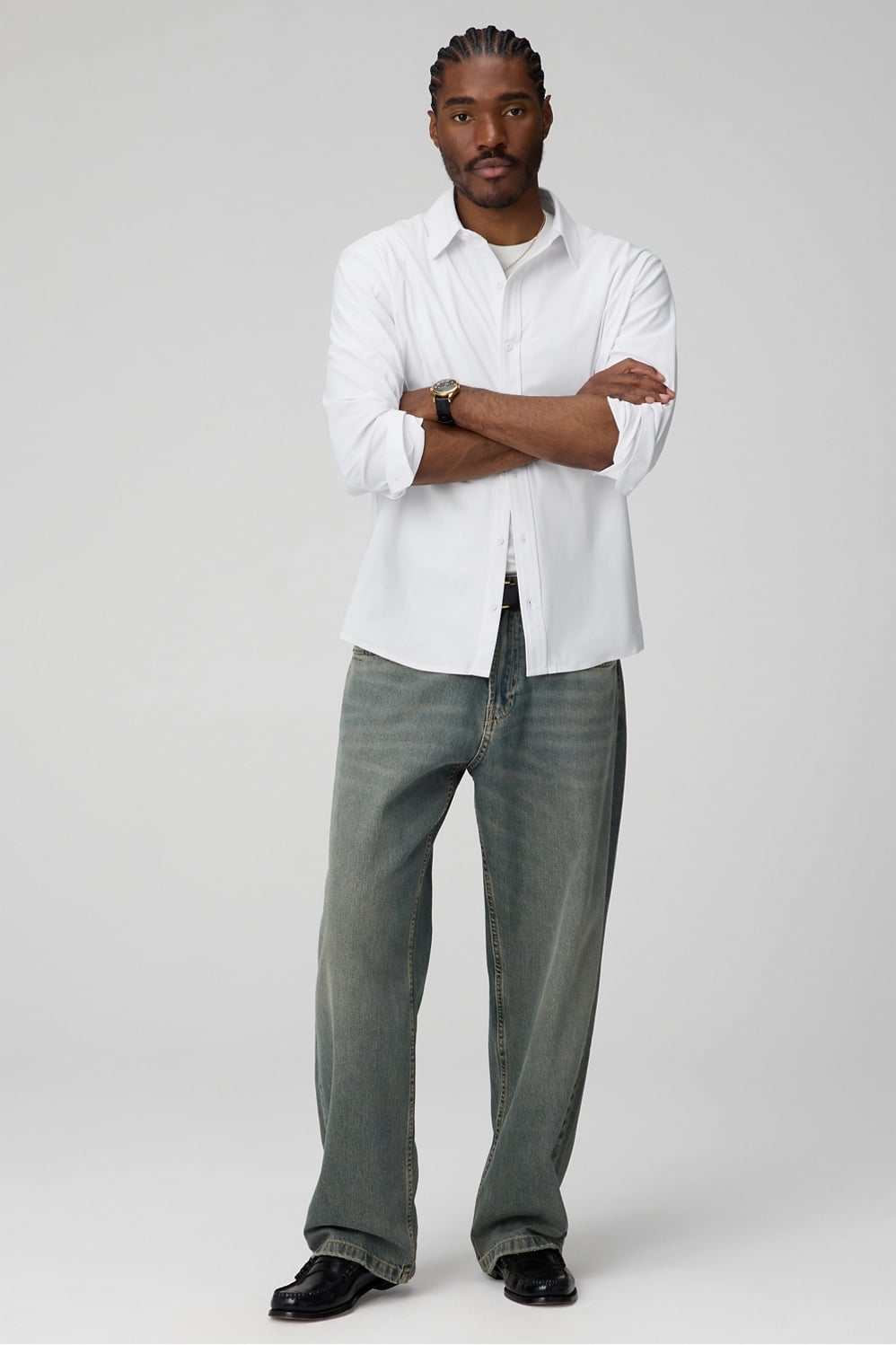 THE DON LONG SLEEVE BUTTON UP (SLIM FIT)