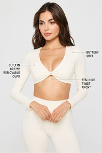PURELUXE BUILT-IN BRA BOLERO
