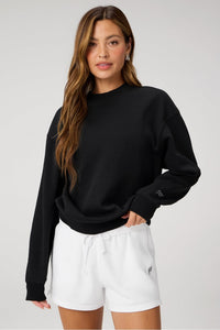 COZY FLEECE CREW NECK SWEAT SHIRT