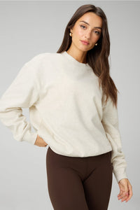 COZY FLEECE CREW NECK SWEAT SHIRT