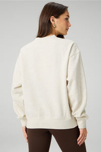 COZY FLEECE CREW NECK SWEAT SHIRT