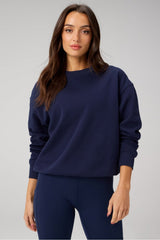 COZY FLEECE CREW NECK SWEAT SHIRT