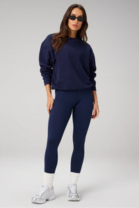 COZY FLEECE CREW NECK SWEAT SHIRT
