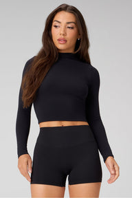 SEAMLESS LONG-SLEEVE ESSENTIAL TEE