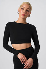 SLEEK LONG SLEEVE TOP