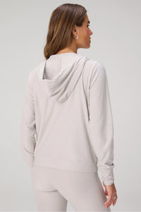 CLOUD JERSEY FULL ZIP HOODIE