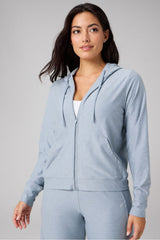 CLOUD JERSEY FULL ZIP HOODIE