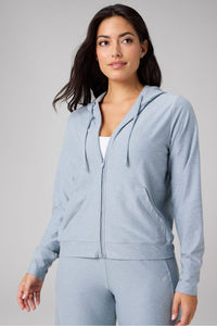 CLOUD JERSEY FULL ZIP HOODIE